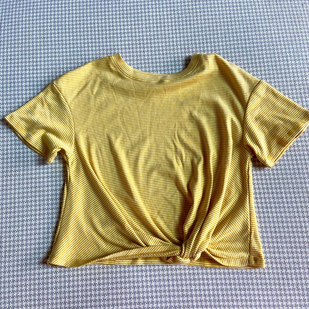Girls Copper Key Short Top